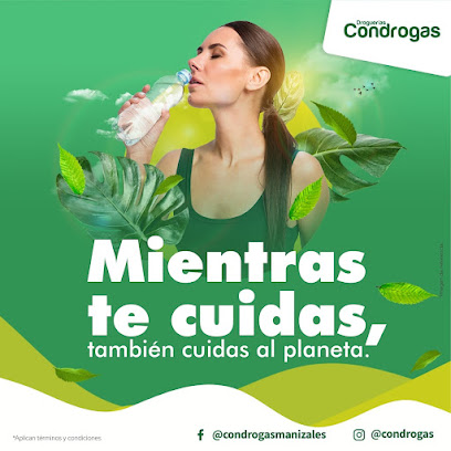 Condrogas PUERTO SALGAR. Productos de droguería, farmacia, cuidado personal y belleza. Servicio a domicilio.