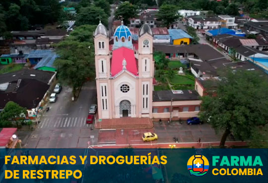 Farmacias y Droquerías de Restrepo, Meta, Colombia - Cortesía de https://www.youtube.com/@danielmolinamunoz3432