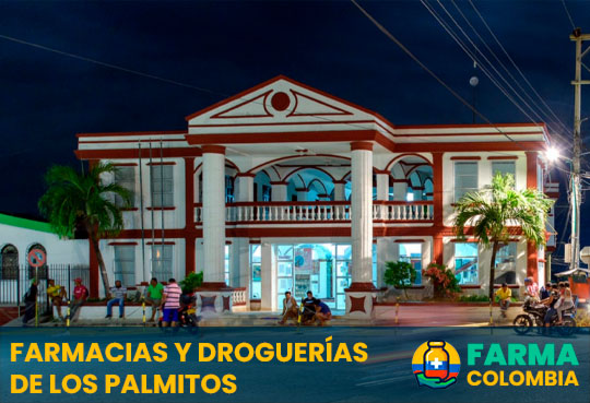 Farmacias y Droquerías de Los Palmitos, Sucre, Colombia - Cortesía de Wikimedia