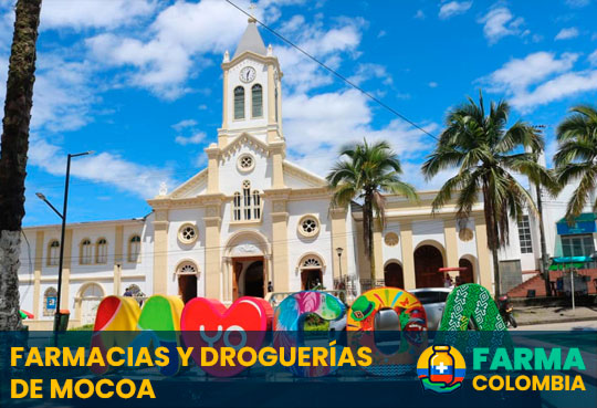 Farmacias y Droquerías de Mocoa, Putumayo, Colombia - Cortesía de https://www.facebook.com/encuentraloputumayo