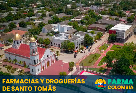Farmacias y Droguerías de Santo Tomás, Atlántico, Colombia - Cortesía de https://santotomas.101tramites.com