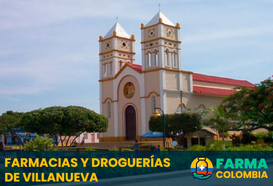 Farmacias y Droquerías de Villanueva, Bolívar, Colombia - Cortesía de https://www.municipios.com.co