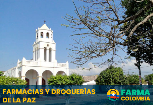 Farmacias y Droquerías de La Paz, César, Colombia - Cortesía de https://www.viajarenverano.com/la-paz-robles-cesar/