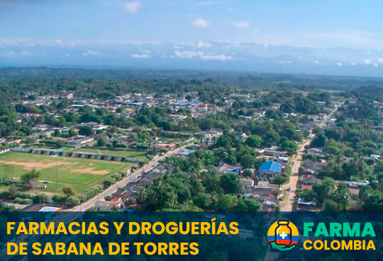 Farmacias y Droquerías de Sabana de Torres, Santader, Colombia - Cortesía de www.elfrente.com.co