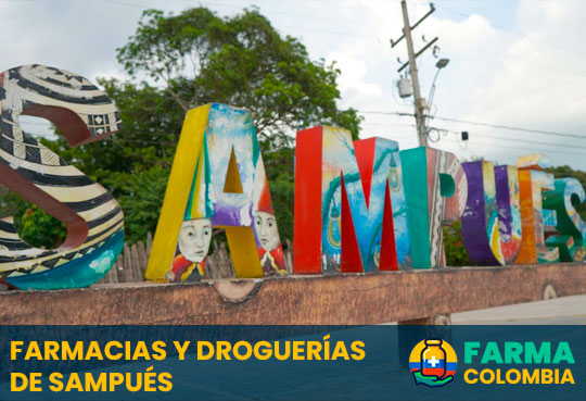 Farmacias y Droquerías de Sampués, Sucre, Colombia - Cortesía de https://mapaculturaldesucre.com