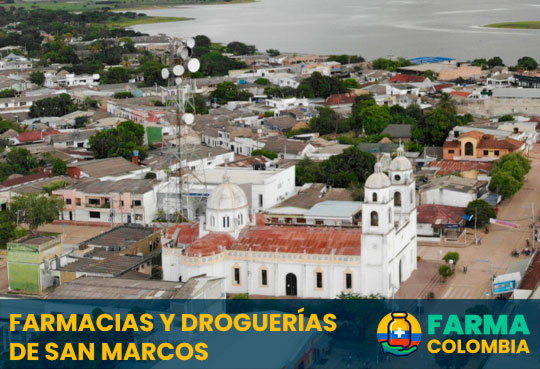 Farmacias y Droquerías de San Marcos, Sucre, Colombia - Cortesía de https://mapaculturaldesucre.com
