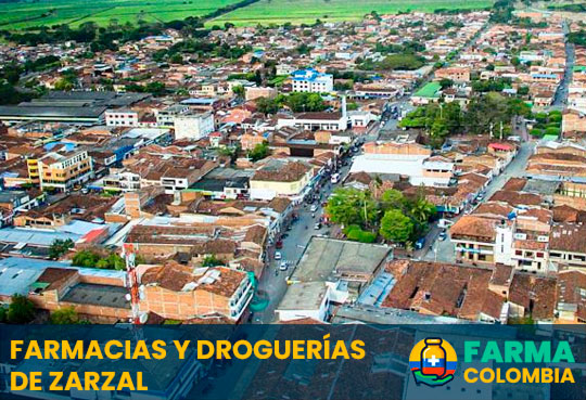 Farmacias y Droquerías de Zarzal, Valle del Cauca, Colombia - Cortesía de Wikimedia