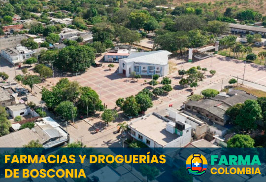 Farmacias y Droguerías de Bosconia, Cesar, Colombia - Cortesía de https://aguasdelcesar.gov.co
