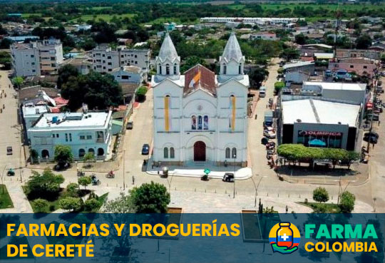 Farmacias y Droguerías de Cereté, Córdoba, Colombia - Cortesía de https://www.diccionariodecolombia.expert
