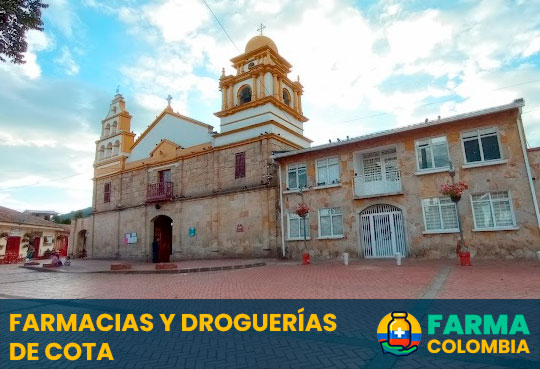 Farmacias y Droguerías de Cota, Cudninamarca, Colombia - Cortesía de https://vango.com.co